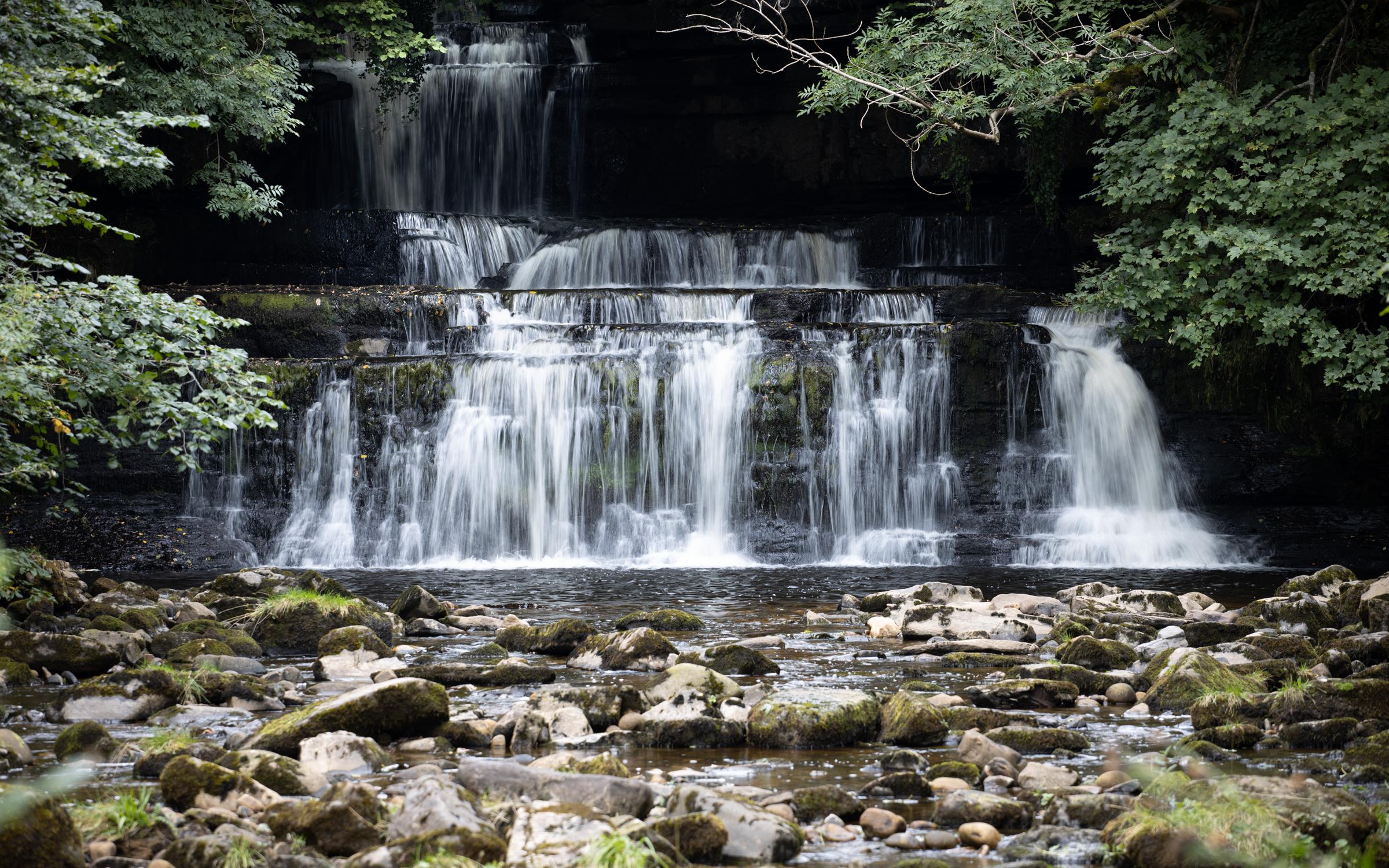 A beautiful cascade on the Cotterdale Beck