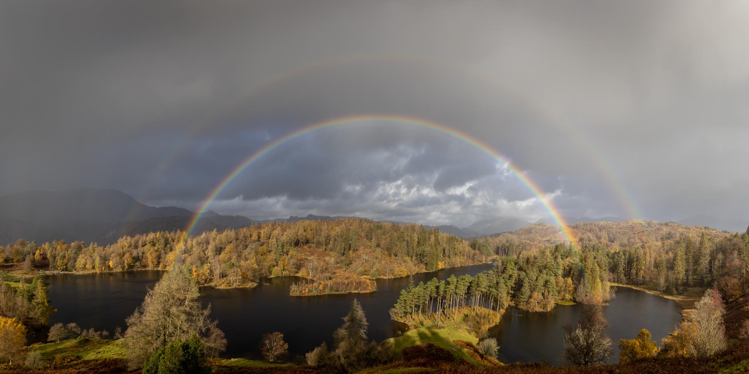 Tarn Hows.  Double Rainbow.  Nuff said.